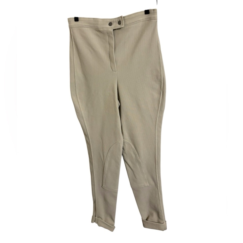 Vintage Express Tricot‎ Cream Riding Style Pants Large